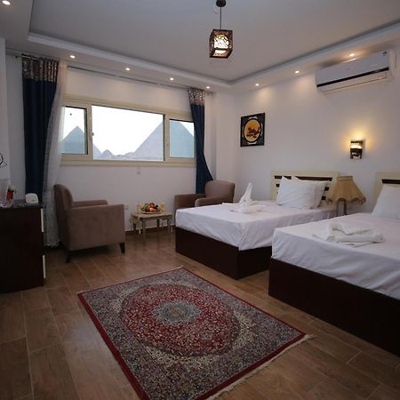 Hussien Lotus Pyramids View Hotell Kairo Eksteriør bilde
