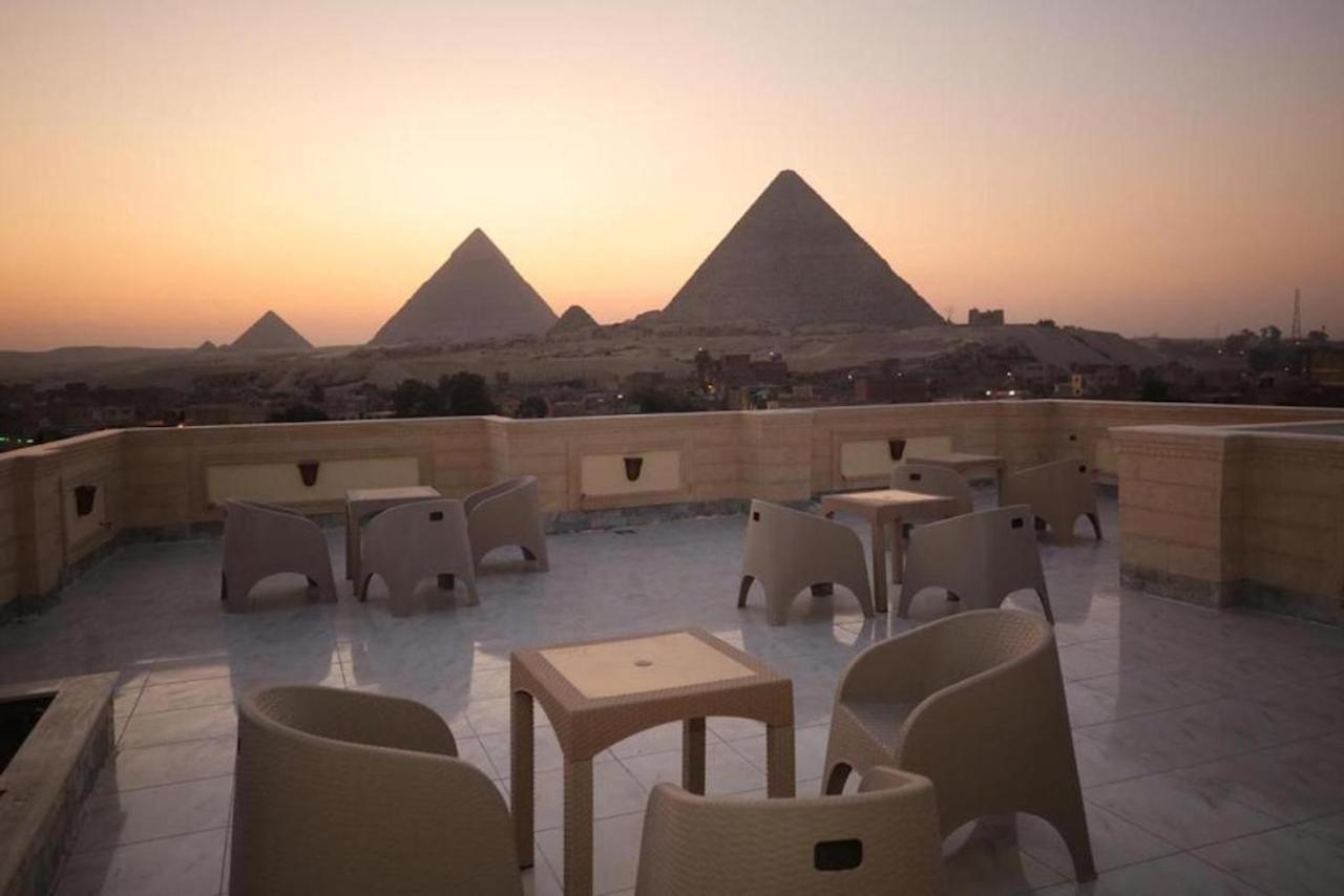 Hussien Lotus Pyramids View Hotell Kairo Eksteriør bilde