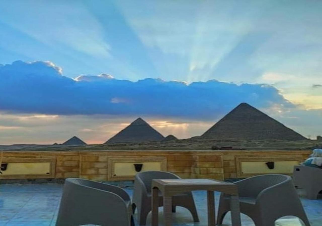 Hussien Lotus Pyramids View Hotell Kairo Eksteriør bilde