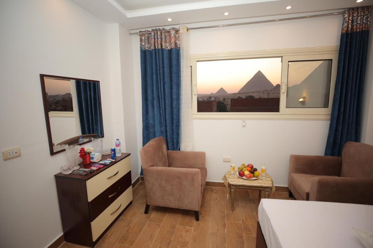 Hussien Lotus Pyramids View Hotell Kairo Eksteriør bilde