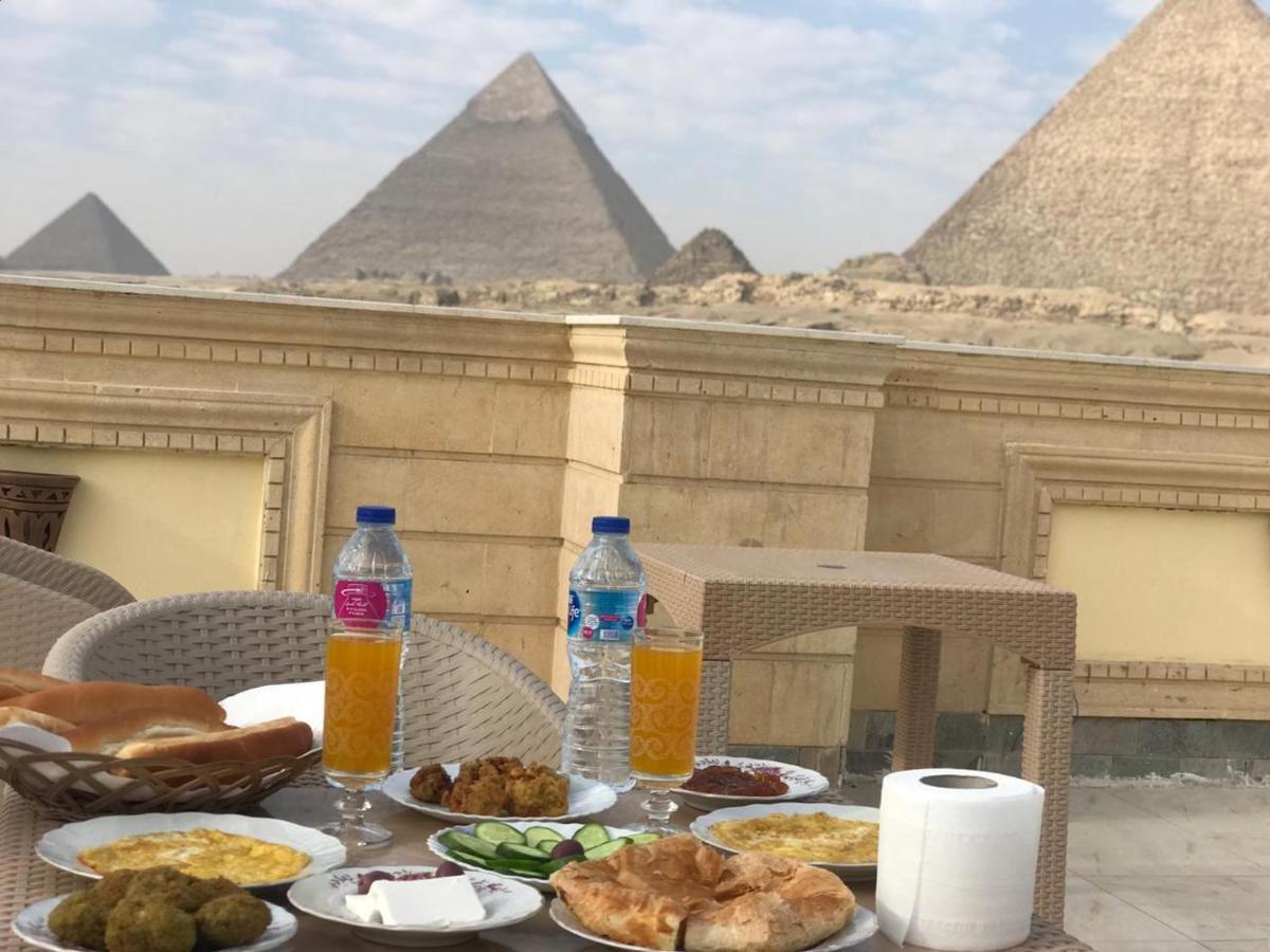 Hussien Lotus Pyramids View Hotell Kairo Eksteriør bilde