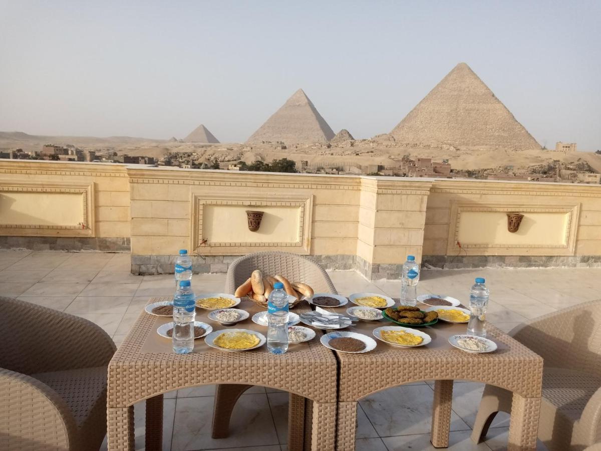 Hussien Lotus Pyramids View Hotell Kairo Eksteriør bilde