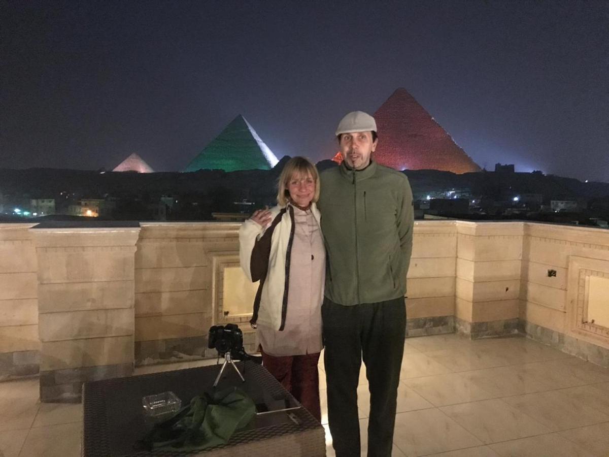 Hussien Lotus Pyramids View Hotell Kairo Eksteriør bilde